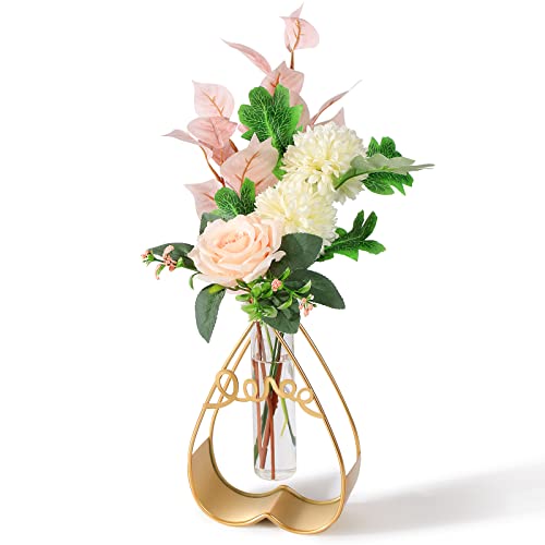 Artificial Flowers with Vase for Decoration