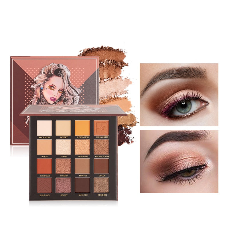 New Arrival Charming Eyeshadow 16 Color Makeup