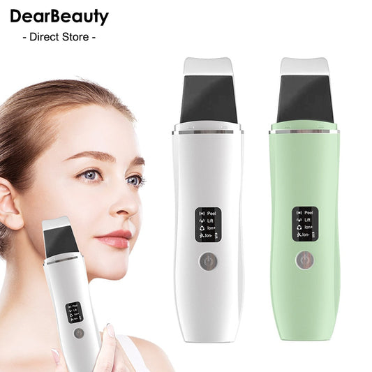 Ultrasonic Skin Scrubber Blackhead Remover Facial